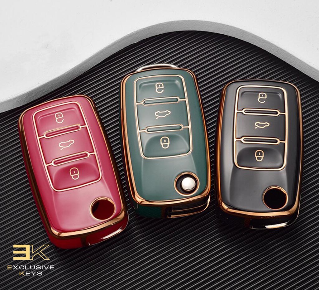 Custodia per Volkswagen Polo, Golf, Passat, Touareg, Tiguan, Beetle, Caddy, T5, Up, Eos