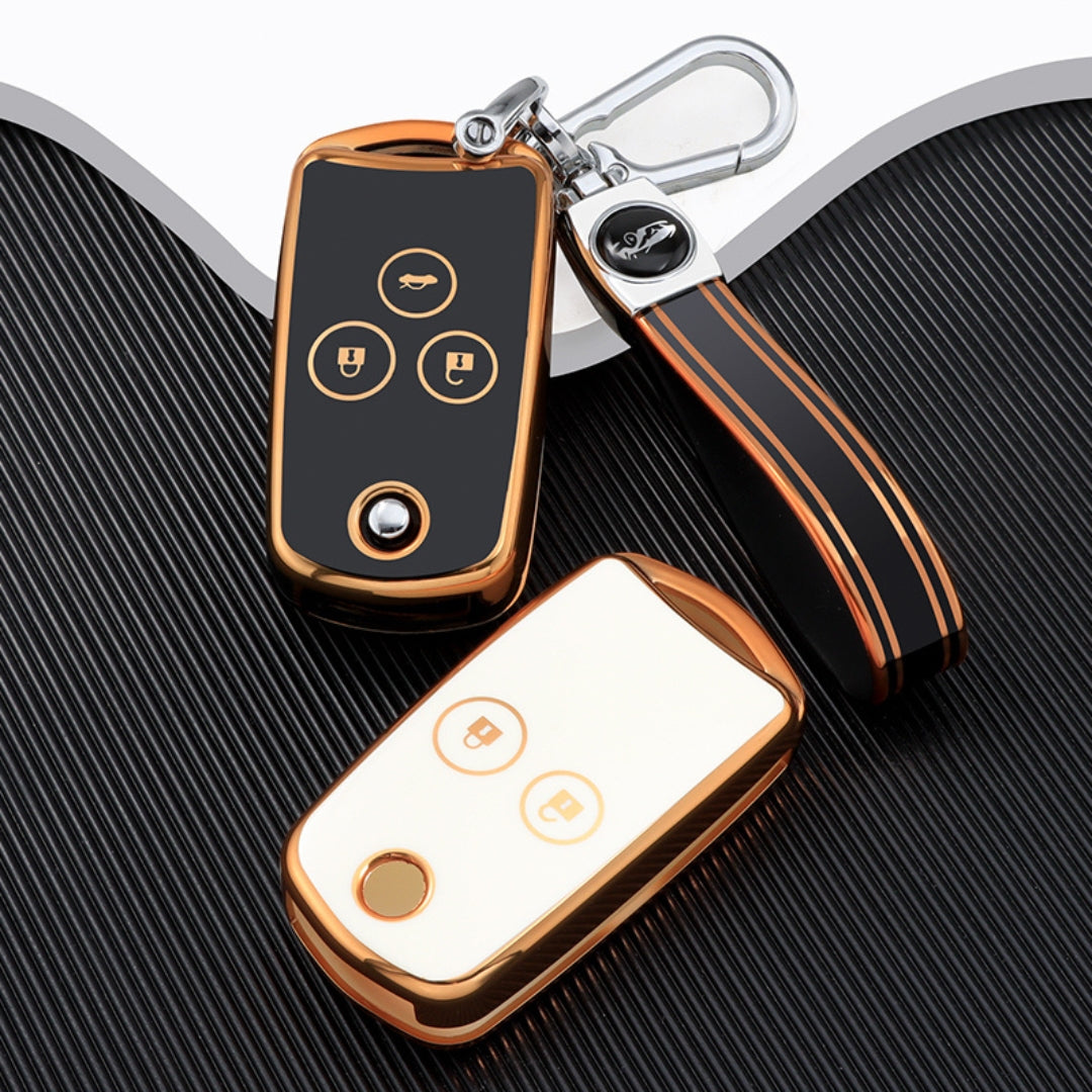 Custodia per Honda Civic, Accord, Jazz, CRV, HRV, CRZ, e para Acura TL, TSX, ZDX RSX (3 Pulsanti)