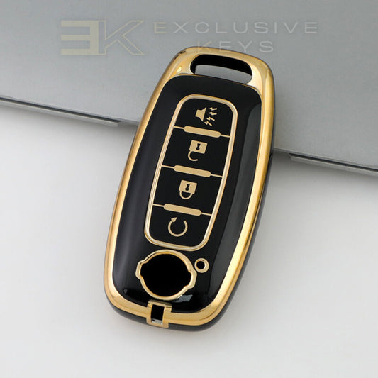 Custodia per smart key Nissan – 4 pulsanti (Avviamento remoto)
