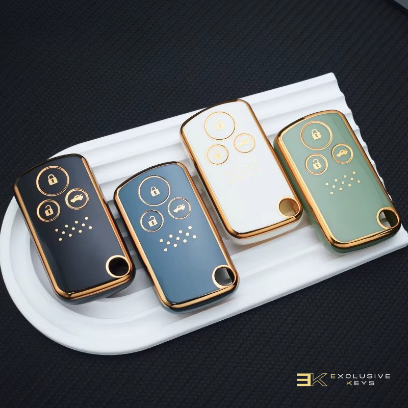 Custodia per Honda CR-V, Fit, Shuttle, Freed, Spike, StepWGN, RG1, Spada, CR-Z (3 pulsanti)