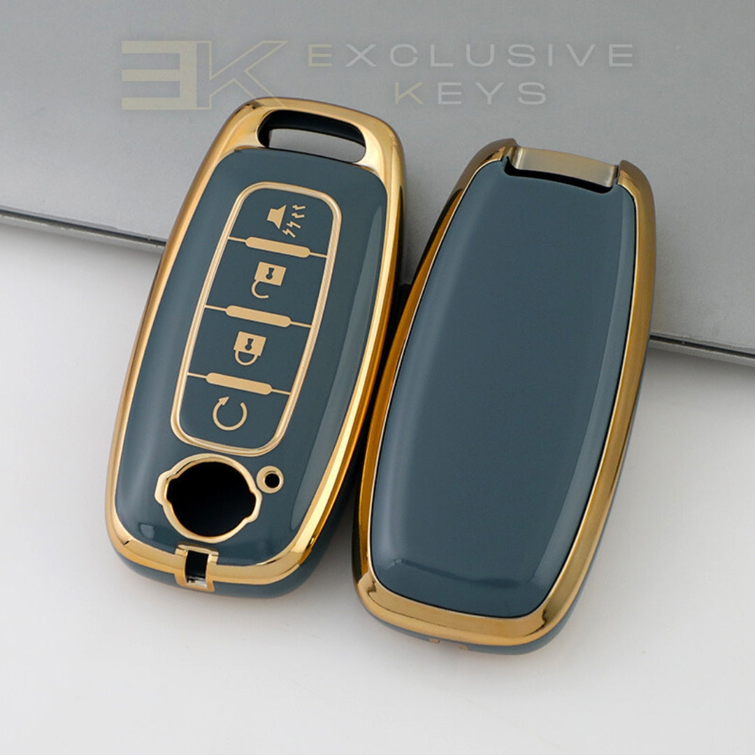 Custodia per smart key Nissan – 4 pulsanti (Avviamento remoto)