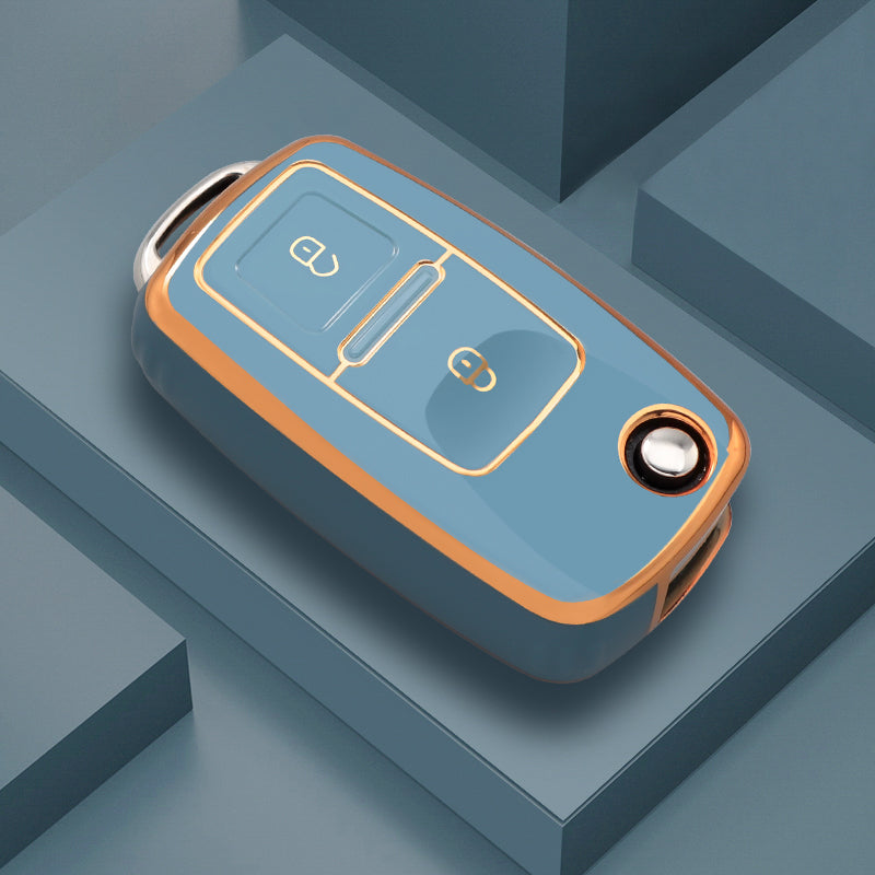 Θήκη για Volkswagen Polo, Tiguan, Passat, Golf, Jetta, Lavida (2 κουμπιά) 