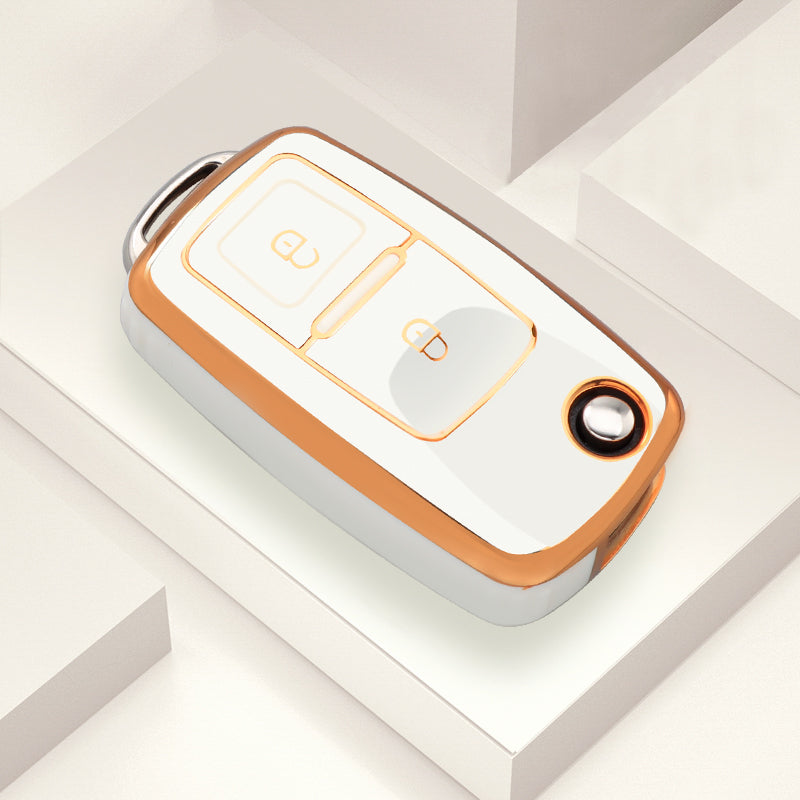 Θήκη για Volkswagen Polo, Tiguan, Passat, Golf, Jetta, Lavida (2 κουμπιά) 