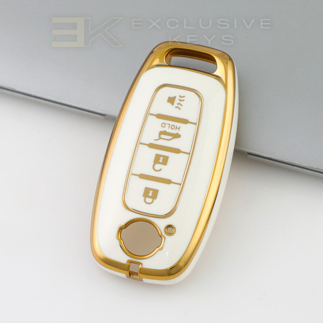 Custodia per smart key Nissan – 4 pulsanti (Apertura bagagliaio – HOLD)