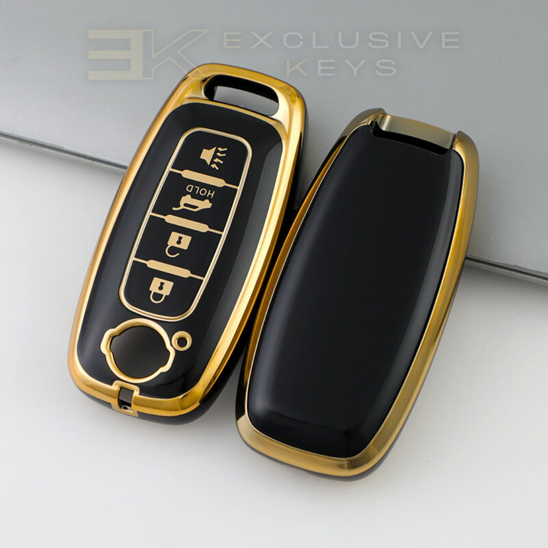 Custodia per smart key Nissan – 4 pulsanti (Apertura bagagliaio – HOLD)