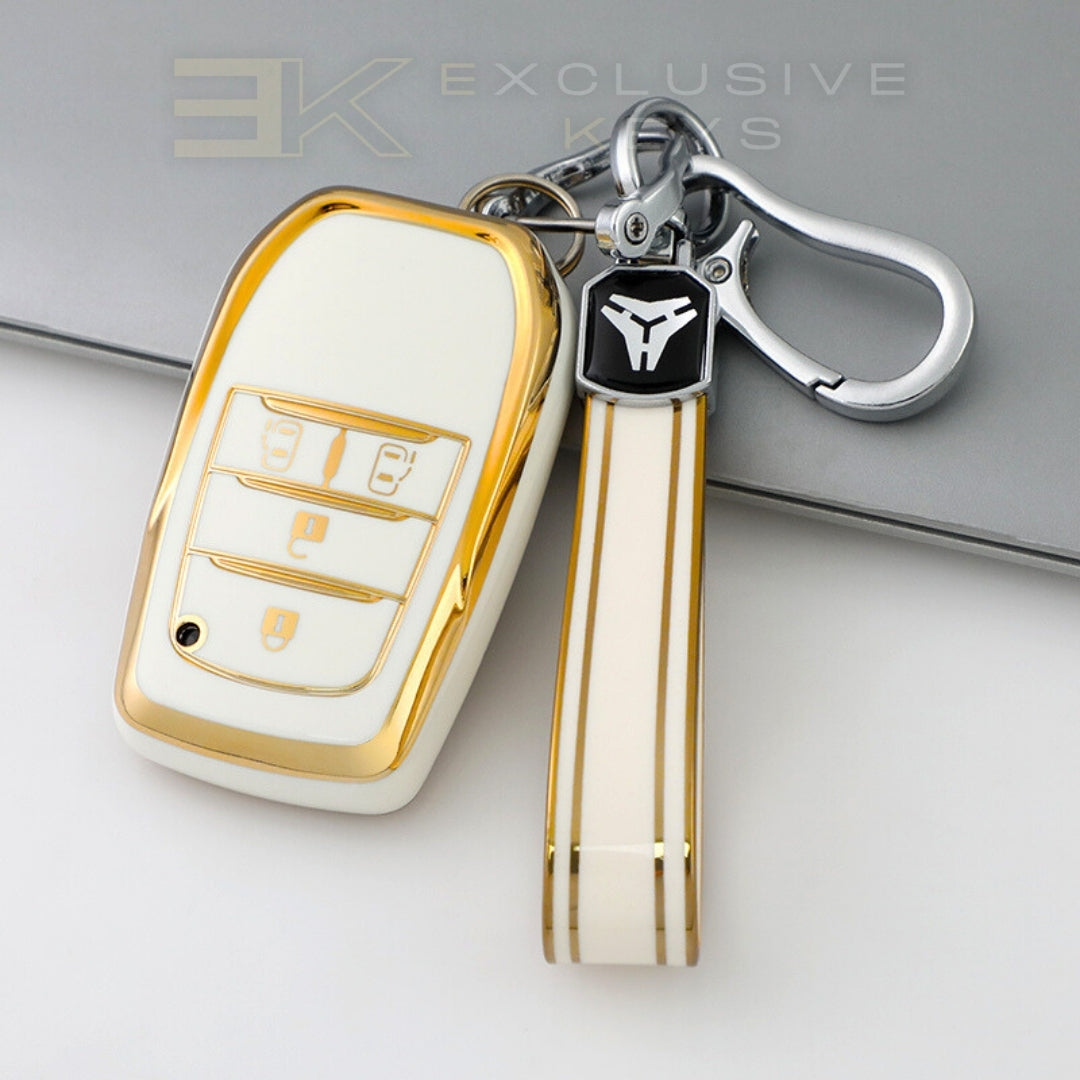 Custodia per smart key Toyota – 4 pulsanti (Porte scorrevoli doppie)