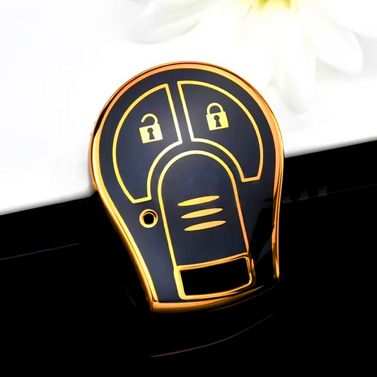 Custodia per Nissan Juke, Micra, Qashqai, March, Rogue, Maxima, Terrano, Cube, Pathfinder, Altima, Sentra, Tiida – 3 pulsanti