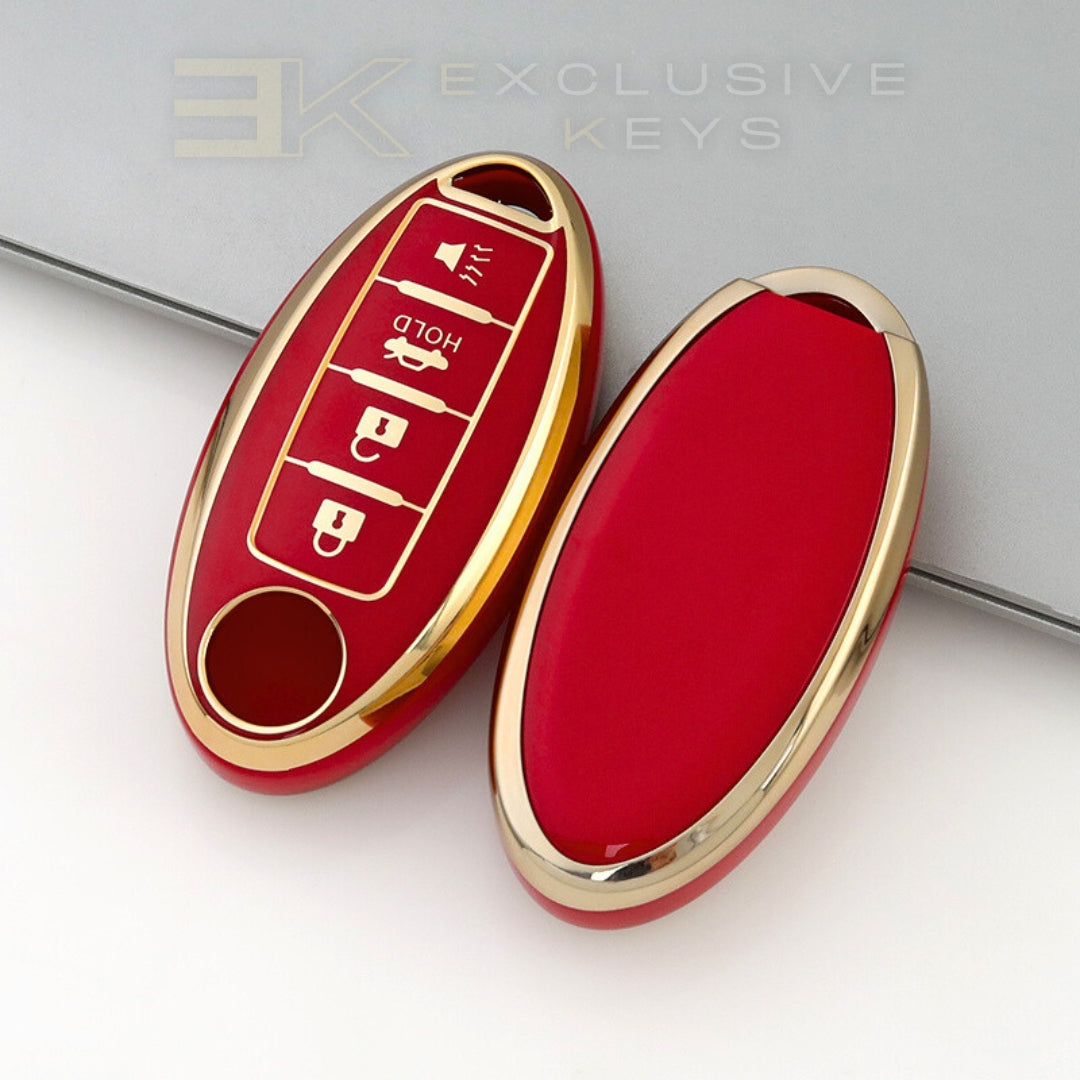 Custodia per chiave Nissan–4 pulsanti