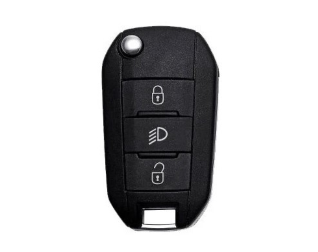 Custodia per Peugeot 208, 3008, 308, 508, 408, 2008, 307, 4008 (Pulsanti luci)