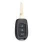 Custodia per Renault Kwid, Clio, Captur, Laguna (3 Pulsanti)