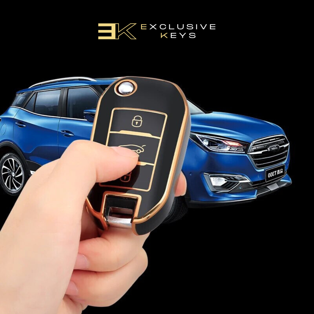 Custodia Per Citroën C4, C3, C6, CACTUS, C8 ( Pulsante luce)