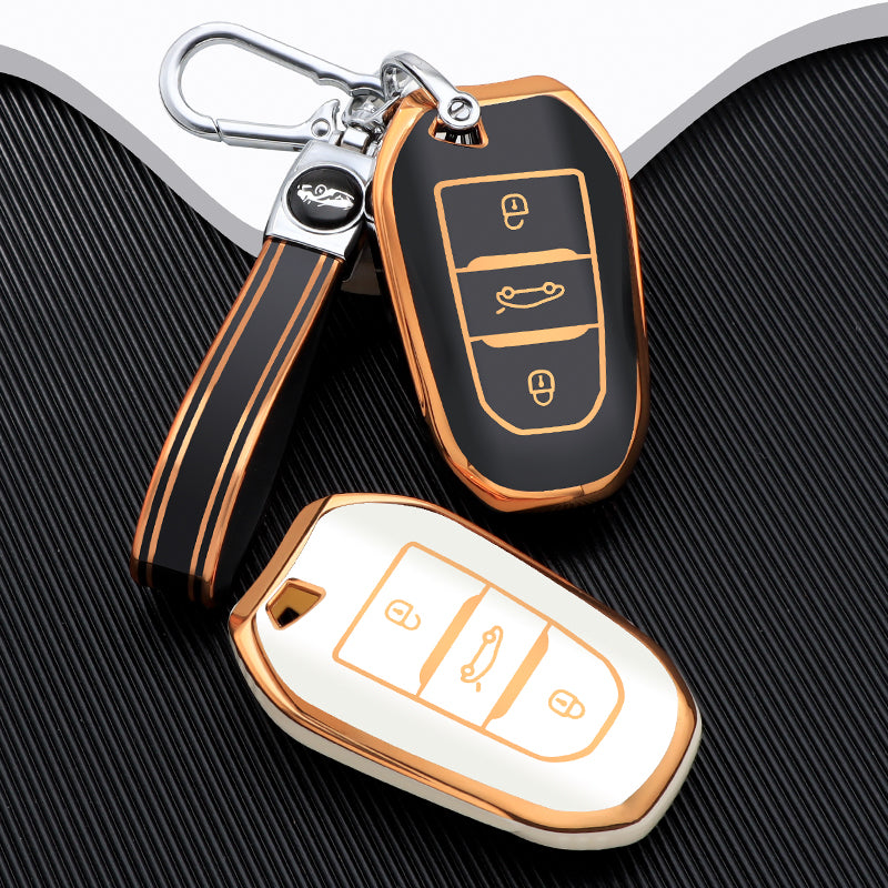 Citroën C1, C4, C6, C3-XR, Picasso, DS3, DS4 (Bagaj Düğmesi) İçin Kılıf