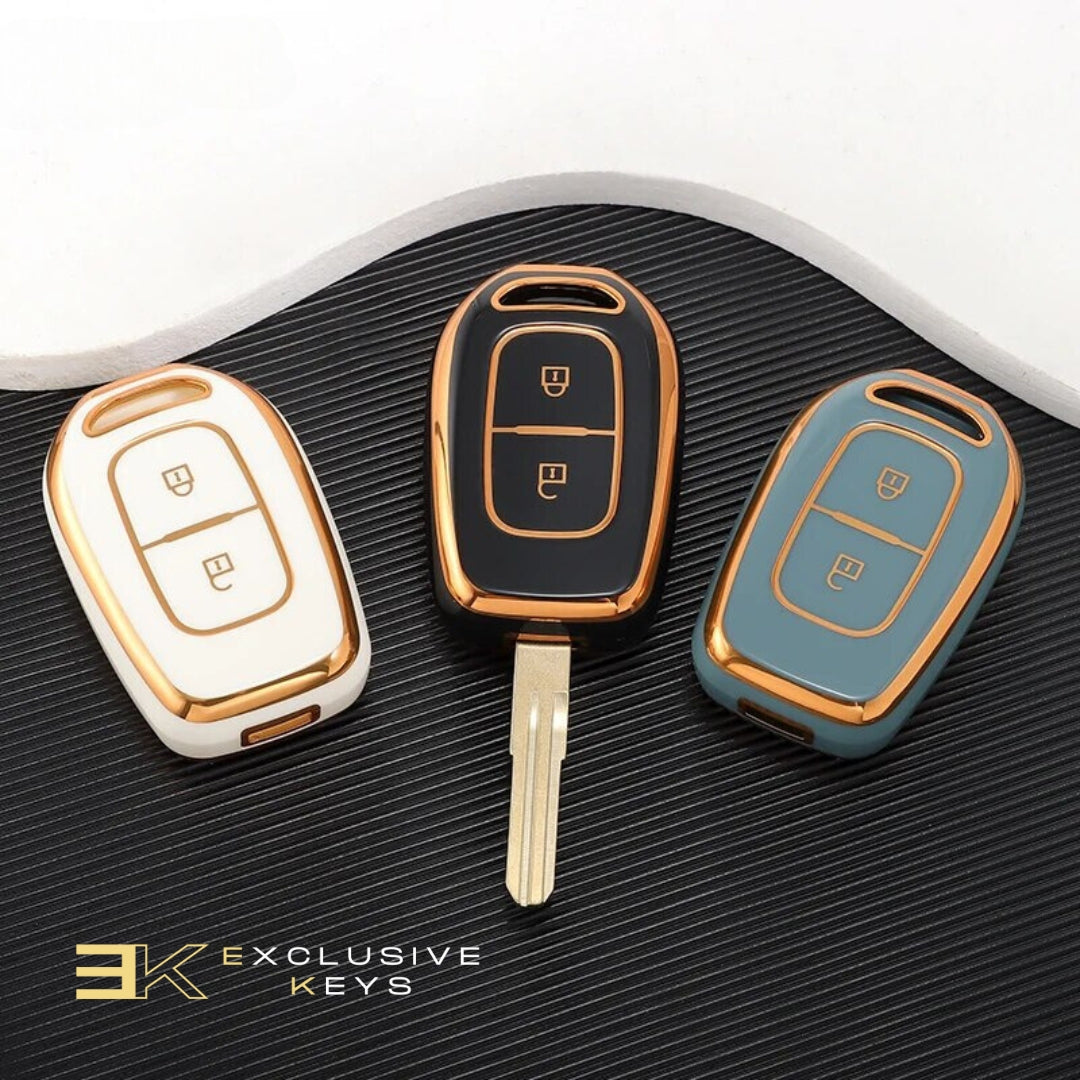 Renault Clio, Captur, Laguna İçin Kılıf (2 Düğmeli) 