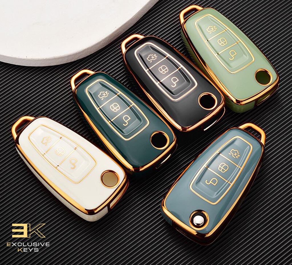 Custodia Per Ford Focus 2, 3, C-Max, S-Max, Fiesta, Mondeo, Kuga, Ecosport, Ranger, Escape y Galaxy