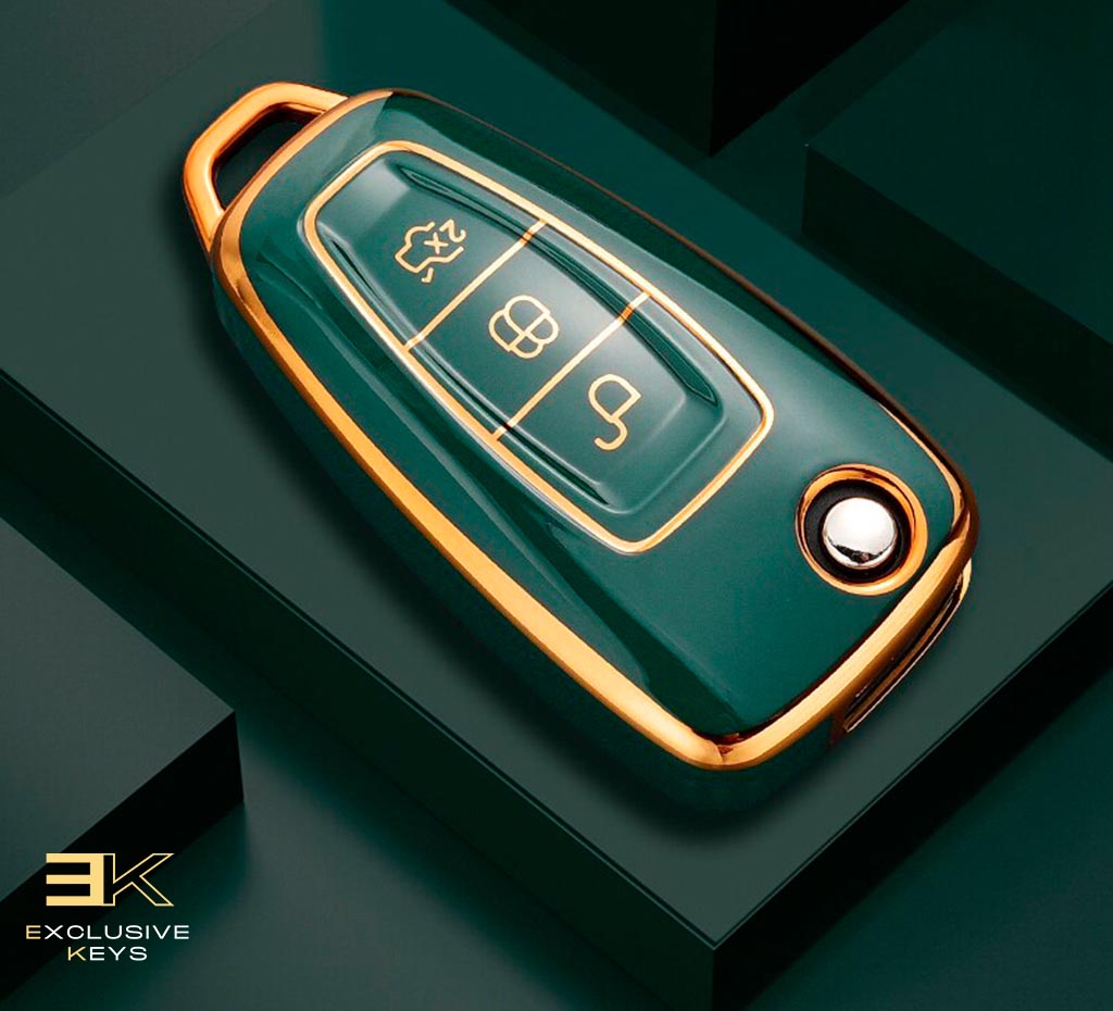 Custodia per Ford Focus 2, 3, C-Max, S-Max, Fiesta, Mondeo, Kuga, EcoSport, Ranger, Escape e Galaxy