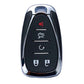 Custodia per Chevrolet Chevy, Camaro, Cruze, Malibu, Sonic, Volt, Tracker, Spark, Bolt e Trax (5 Pulsanti)