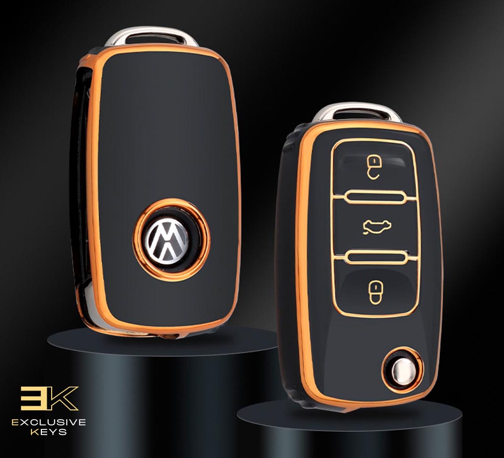 Custodia per Volkswagen Polo, Golf, Passat, Touareg, Tiguan, Beetle, Caddy, T5, Up, Eos